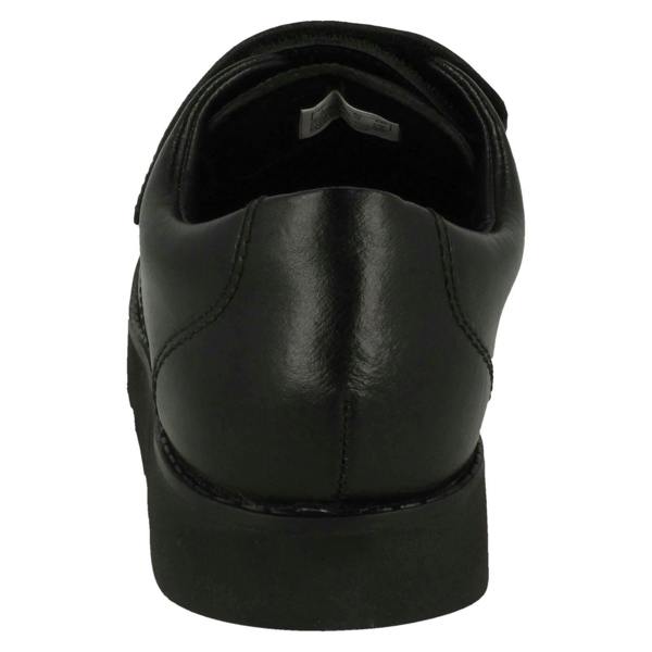 Clarks Boys Clarks Hook And Loop Fastening Formal Shoes Crown Tate