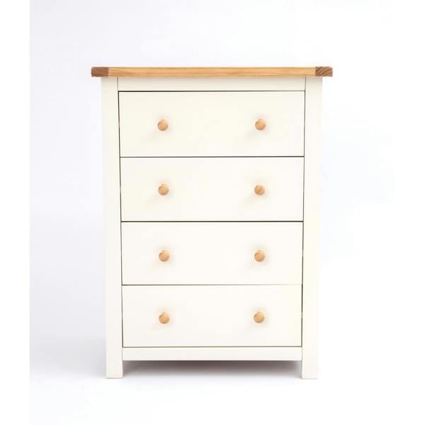 Maggiori 4 Drawer Chest of Drawers Wood Knob