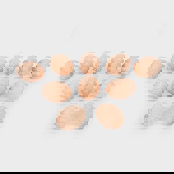 tickit Natural Wooden Eggs