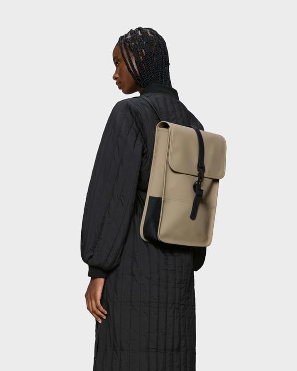Rains Unisex Backpack Mini - 133 Beige