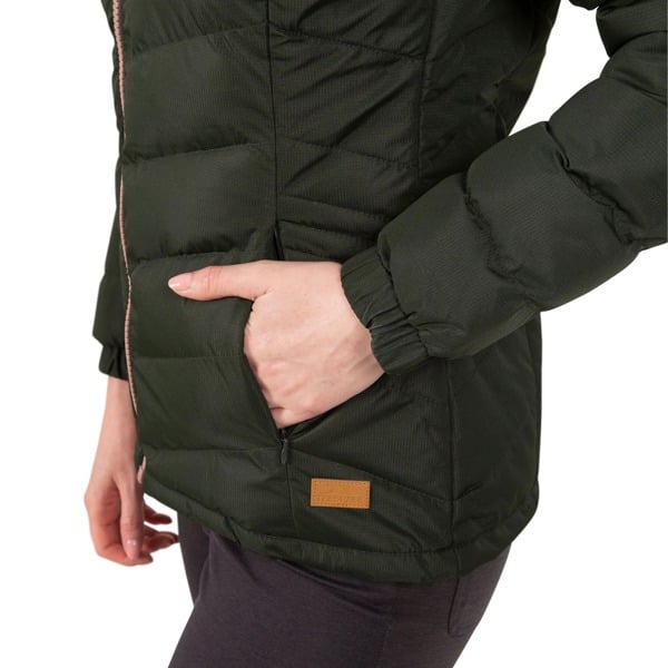 Trespass Women's Nadina Waterproof Padded Jacket - Olive