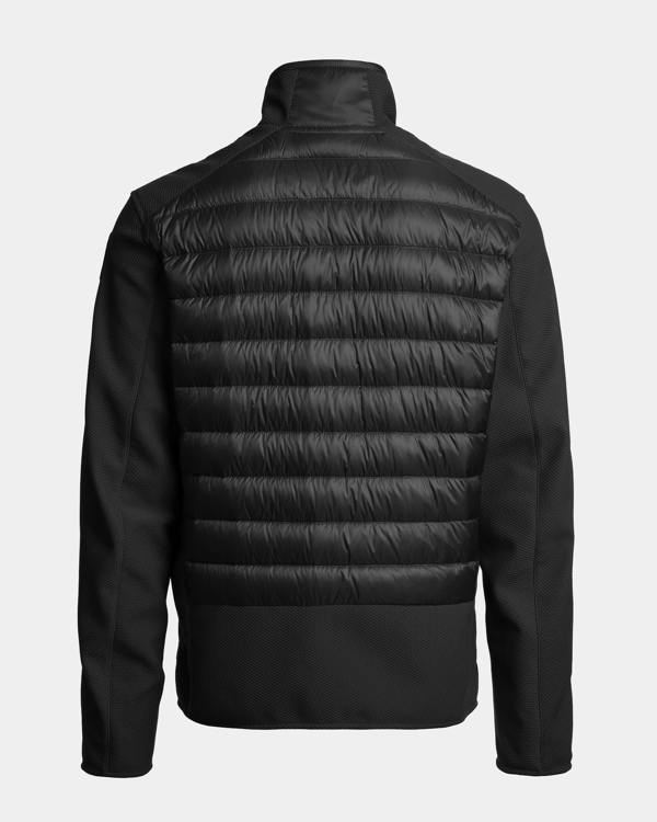 Parajumpers Jayden Mens Hybrid Jacket - Black 541, back