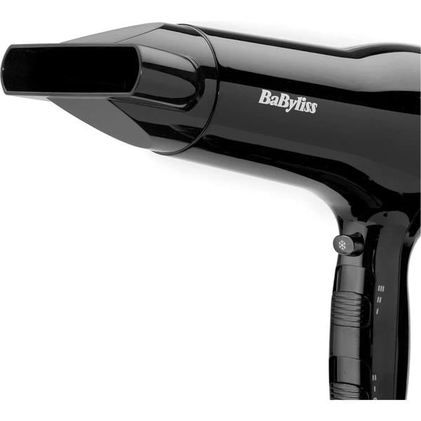 BaByliss Power Smooth Hair Dryer 2400W Lightweight With Ionic Technology – Black