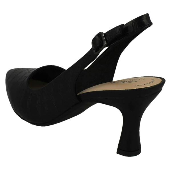 Clarks Ladies Clarks Buckle Fastening Slingback Shoes Kataleyna Step