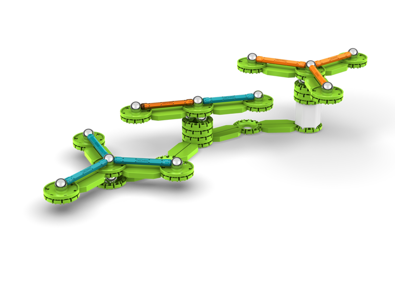 Geomag Mechanics Motion Magnetic Flywheels - 96 Pieces