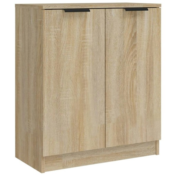 Berkfield Sideboards 2 pcs Sonoma Oak 60x30x70 cm Engineered Wood