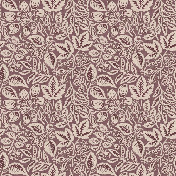 Superfresco Easy Rustling Leaves Plum Wallpaper