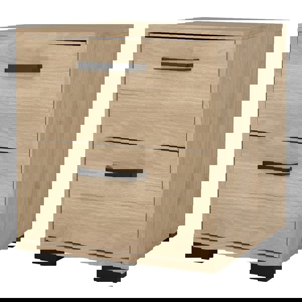 Furniture To Go Sofia Nightstand 2 Drawers Jackson Hickory