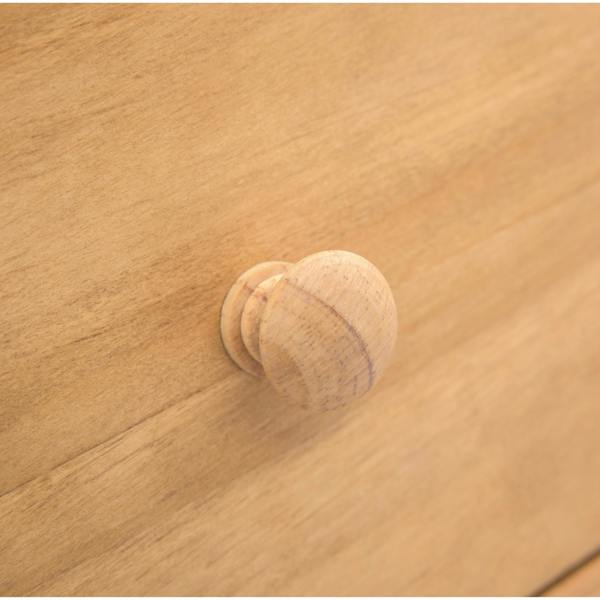 Cabinet Bits Lucca 5 Drawer Chest of Drawers Wood Knob