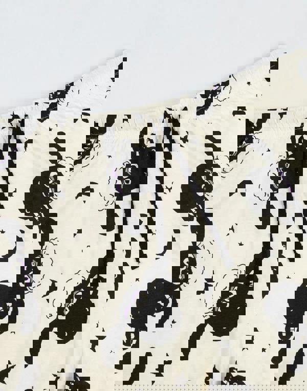 Shaun The Sheep Womens Grey Character Short Sleeve Long Leg Pyjama Set