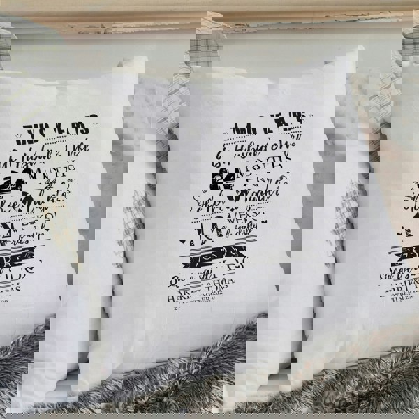 Personalised Memento Company Personalised 2nd Anniversary Cushion