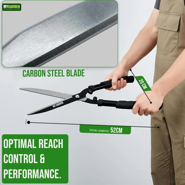 My Garden Outdoor Living My Garden Hedge Shears Carbon Steel Gardening Shears for Precision Cutting - Lightweight Garden Shear with Ergonomic Handle