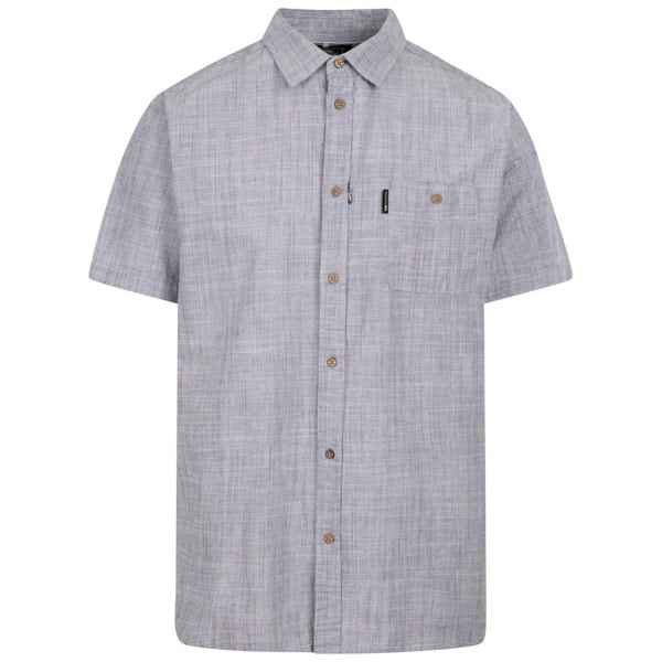 Trespass Mens Basham Woven Shirt - Dark Peacock