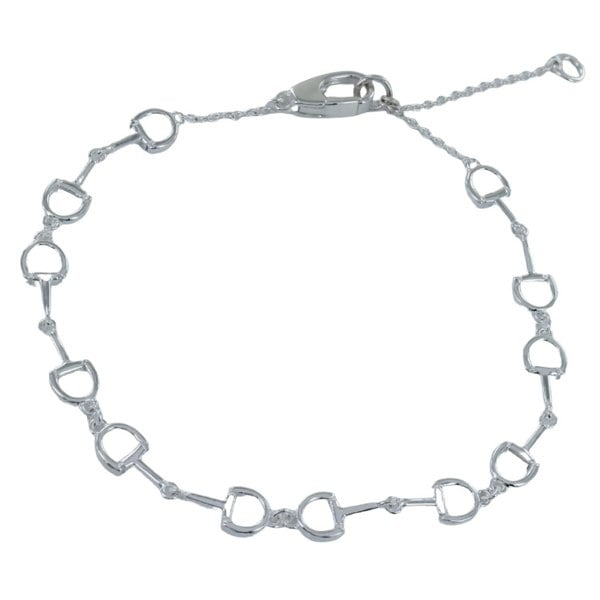 Sterling Silver Snaffle Bracelet - Reeves & Reeves