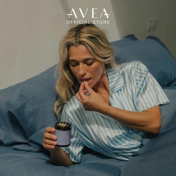 AVEA Sereniser (60 Capsules) - Natural Sleep Support - L-Theanine, Magnesium & Vitamin B6 - Deeper Sleep & Boosted Morning Alertness - Vegan Friendly