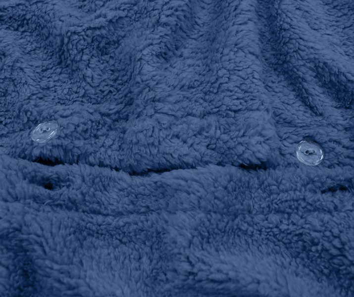 Velosso Cosy Teddy Fleece Duvet Cover Set with Warm Bedding Pillowcase, Rustic Charm for Bedroom Essentials