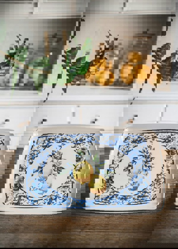 Rozi Odore Di Limone Collection Rectangular Serving Platter – 34 x 25 cm