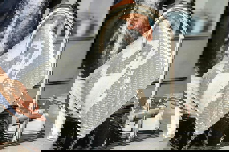 MasterClass Large Baking Tray, Recycled Aluminium, 40 x 27cm