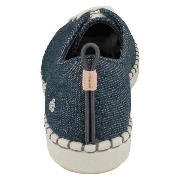 Clarks Ladies Clarks Casual Lace Up Trainers Step Glow Lace