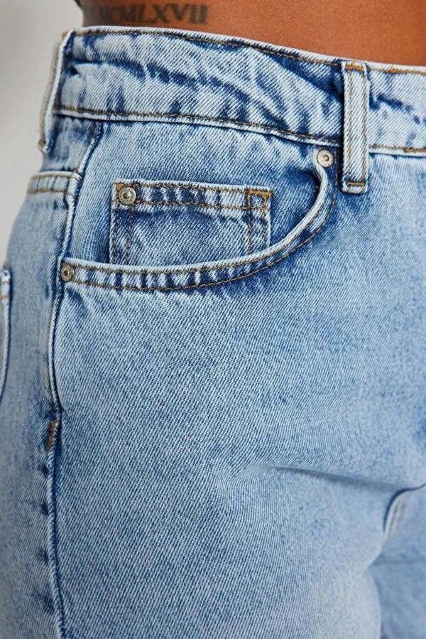 WOVCOR High Waist Mom Jeans