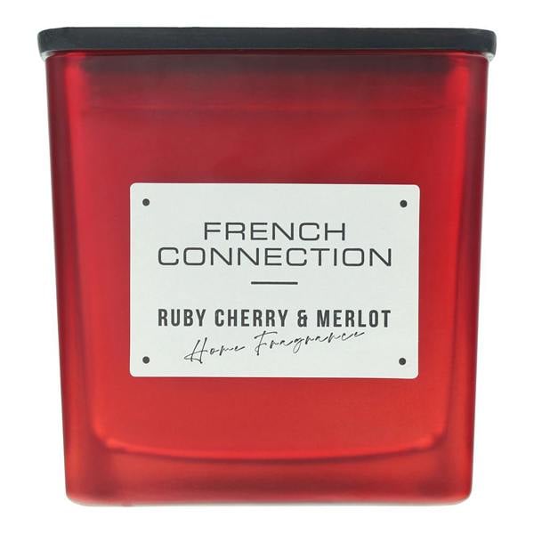 French Connection Autumn Collection Ruby Cherry & Merlot Candle 800g