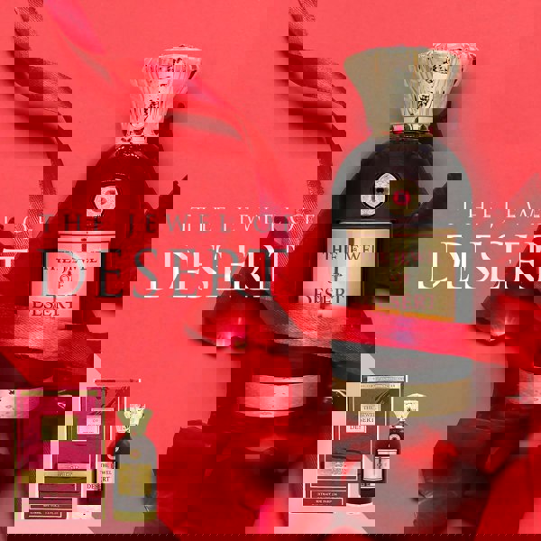 Anfar The Jewel of Desert 100ml Extrait Perfume on red background