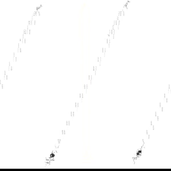 Serano Black Obsidian Spider Pendant Necklace