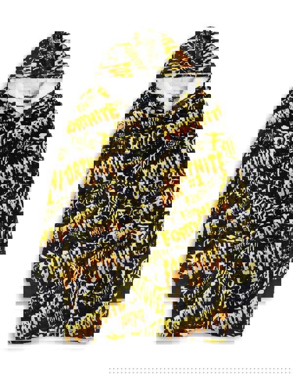 Fortnite Unisex Kids Multicoloured Character Blanket Hoodie (One Size)