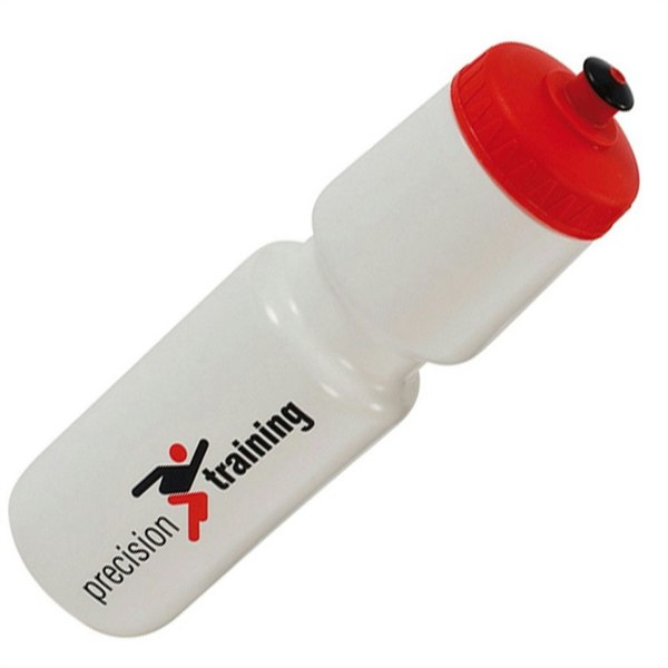 Precision 750ml Water Bottle - White/Red