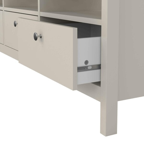 Wyld Haus Gossmere Natural Cashmere TV Unit 3 Drawers