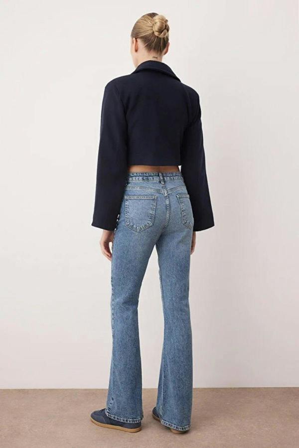 WOVCOR High Waist Flare Jeans
