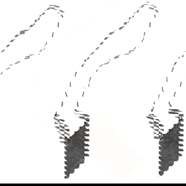 Real Hide Bags 'THEA' Grey Distressed Real Leather Mobile Phone Crossbody Bag