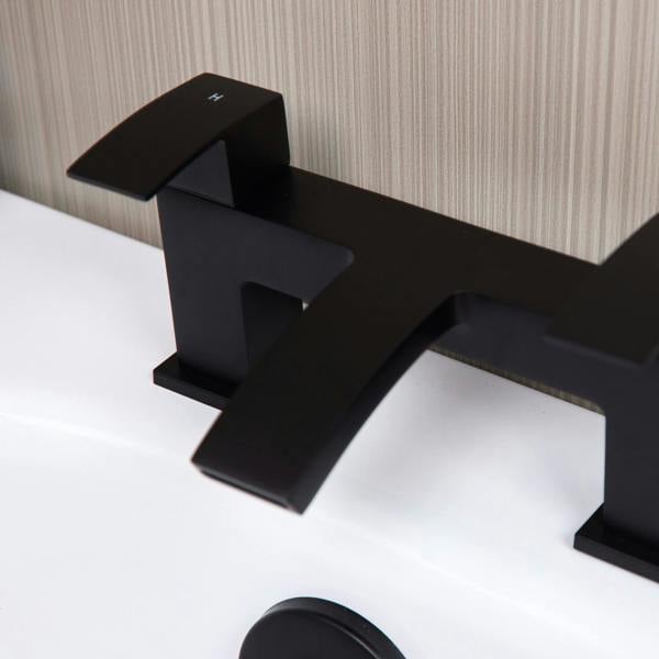 Flode Boras | Bath Filler - Matt Black