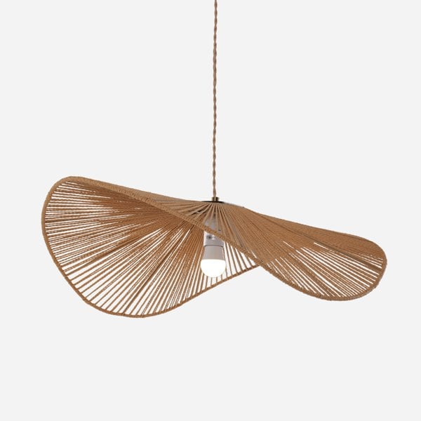 Lightsin Vintage Handwoven Hemp Rope Bedroom Ceiling Lights Lightsin UK 