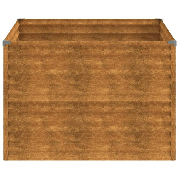 Berkfield Garden Raised Bed 100x100x69 cm Corten Steel