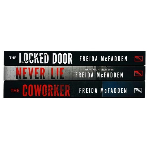 Story fire UK Ltd Freida McFadden Collection 3 Books Set (Never Lie, The Locked Door & The Coworker)