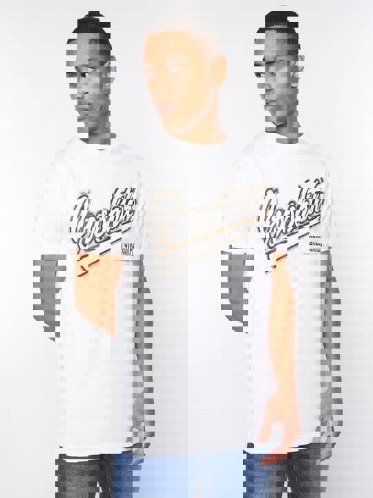 Crosshatch Cronstand T-Shirt White