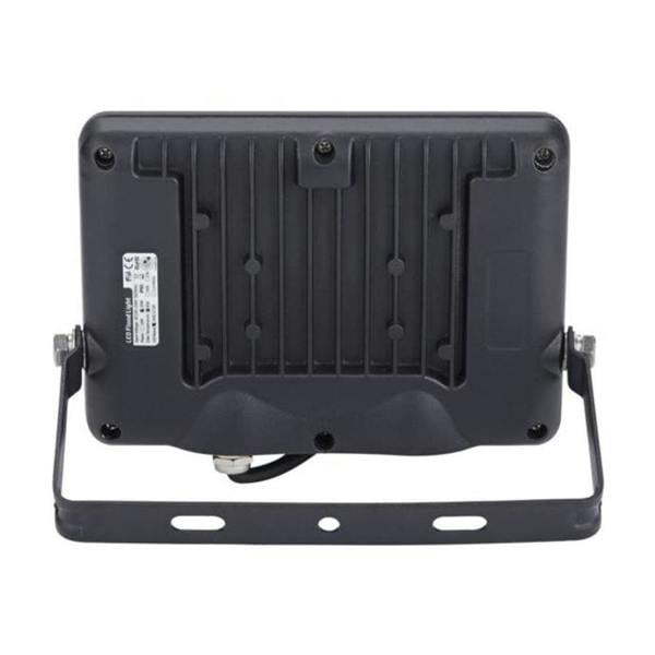 ENER-J 20 Watts LED Floodlights Non PIR Slim Line Black Body with 2 Years Warranty 6000K (Pack of 2)