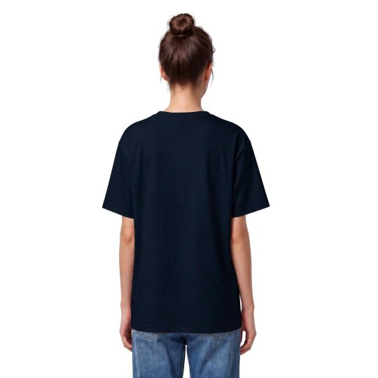 By Lanvin Embroidered Central Logo Blue T-Shirt