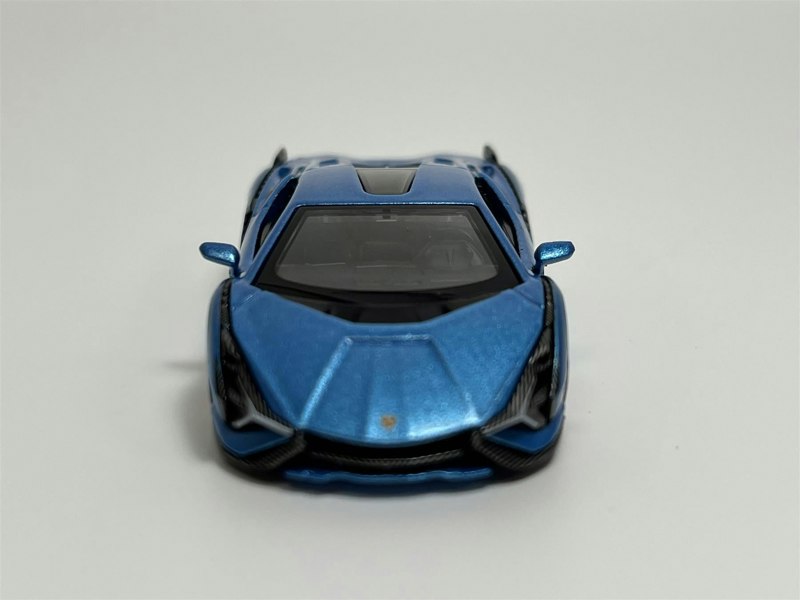 Mini GT Lamborghini Sian FKP 37 Blu Aegir LHD 1:64 Scale Mini GT MGT00573L