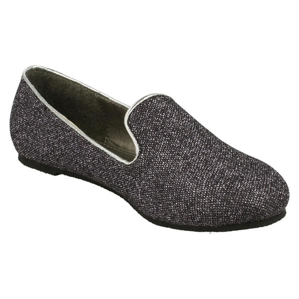 Cutie Girls Cutie Slip On Glitter Ballerina Shoes H2253
