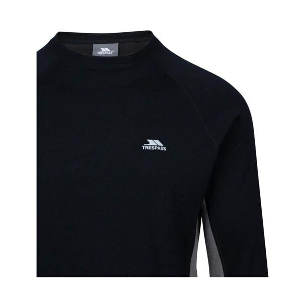 Trespass Unisex Adult Stevie Base Layer Top - Black - 