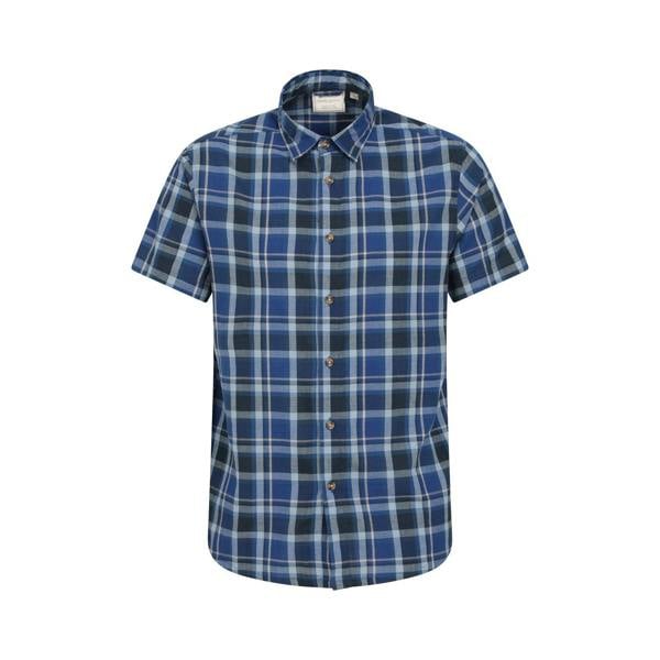 Mountain Warehouse Mens Weekender Shirt - Bright Blue
