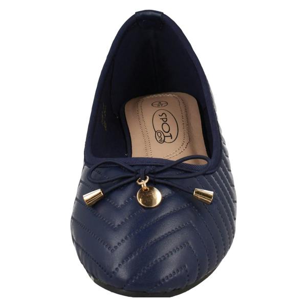 Spot On Ladies Spot On Flat Comfort Ballerinas F80597