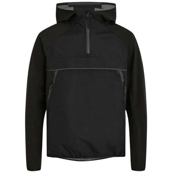 Belstaff Airside Half-Zip Pullover Jacket - Black