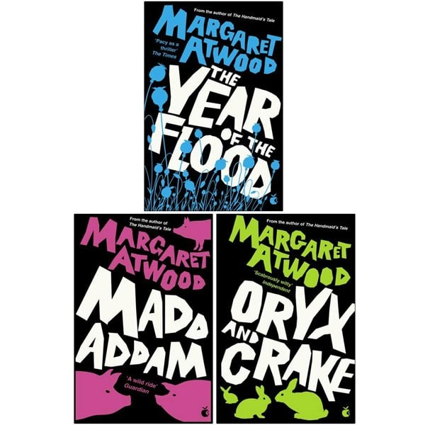 Maddaddam Trilogy Series 3 Books Collection Set by Margaret Atwood