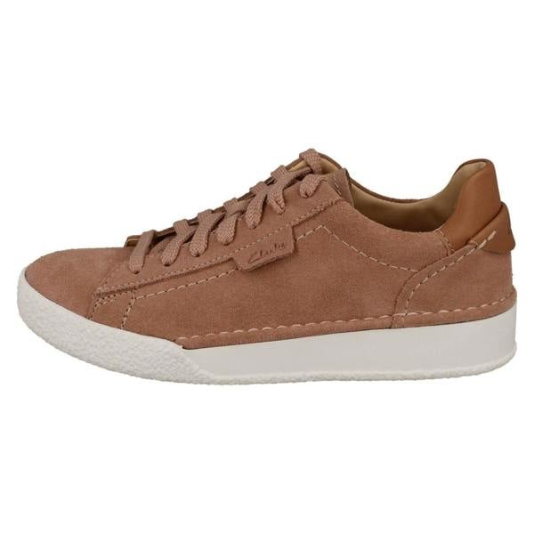Clarks Ladies Clarks Wedge Heeled Trainers Craft Cup Lace