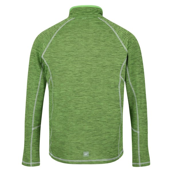 Regatta Mens Yonder Quick Dry Moisture Wicking Half Zip Fleece Jacket - Jasmine Green