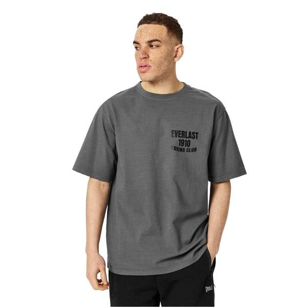 Everlast Mens Club Oversized T-Shirt - Shark Grey - 