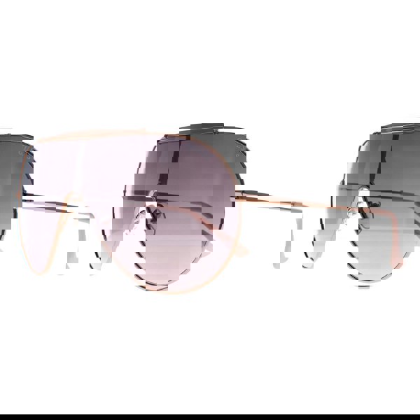 Guess Sunglasses GF0370 28U Rose Gold Silver Mirrored